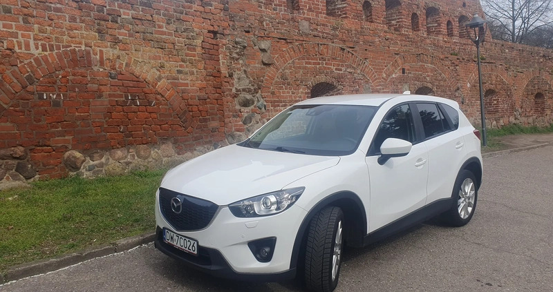 Mazda CX-5 cena 65300 przebieg: 142857, rok produkcji 2013 z Brzostek małe 562